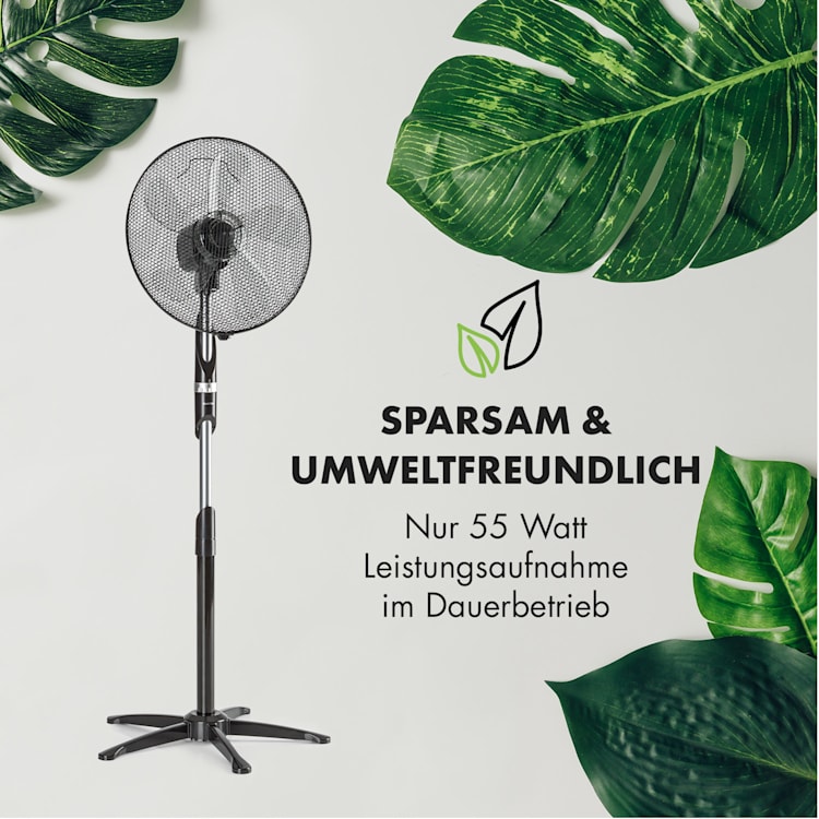 Summer Vibe Standventilator 16" 55W 2040 m³/h Oszillation verstellbar