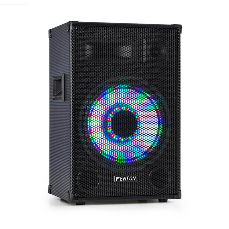 TL12LED 3-weg passieve luidspreker RGB leds 12" woofer 600W tweeter hoorn