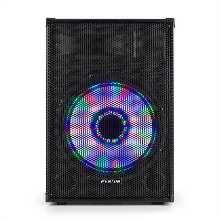 TL15LED 3-weg passieve luidspreker RGB leds 15" woofer 800W tweeter hoorn