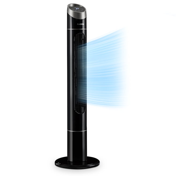Sky High, ventilator tip stâlp, 40 W, 276 m³ / h, oscilație 75 °, 3 moduri, negru