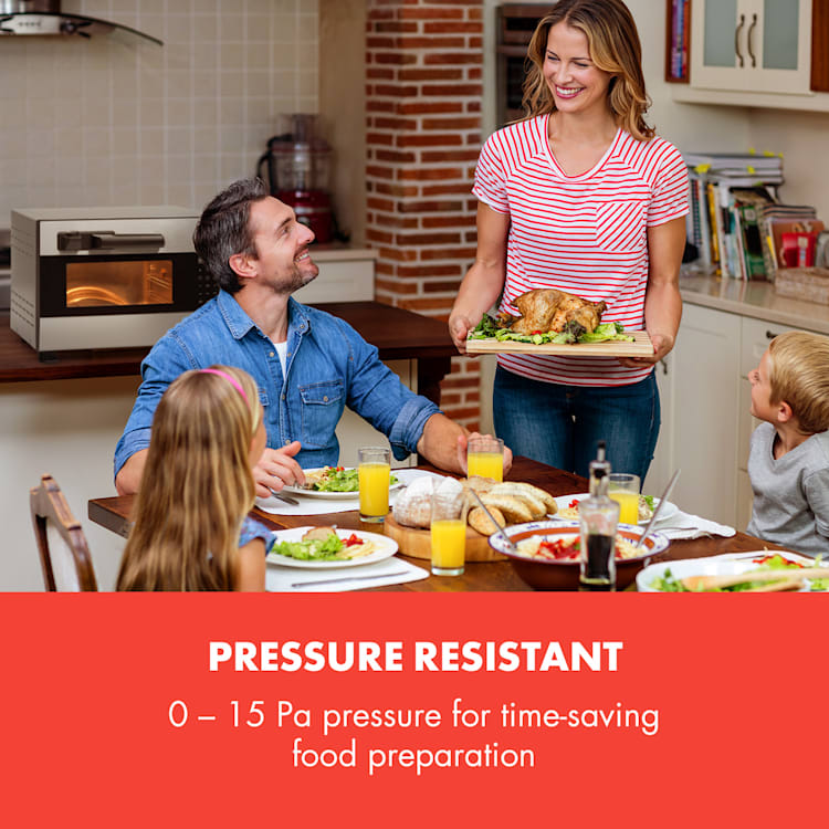 Blaise Forno de Pressão, 1600 W, 26 l, Pressão: 0 – 15 Pa,Função Rotisseria