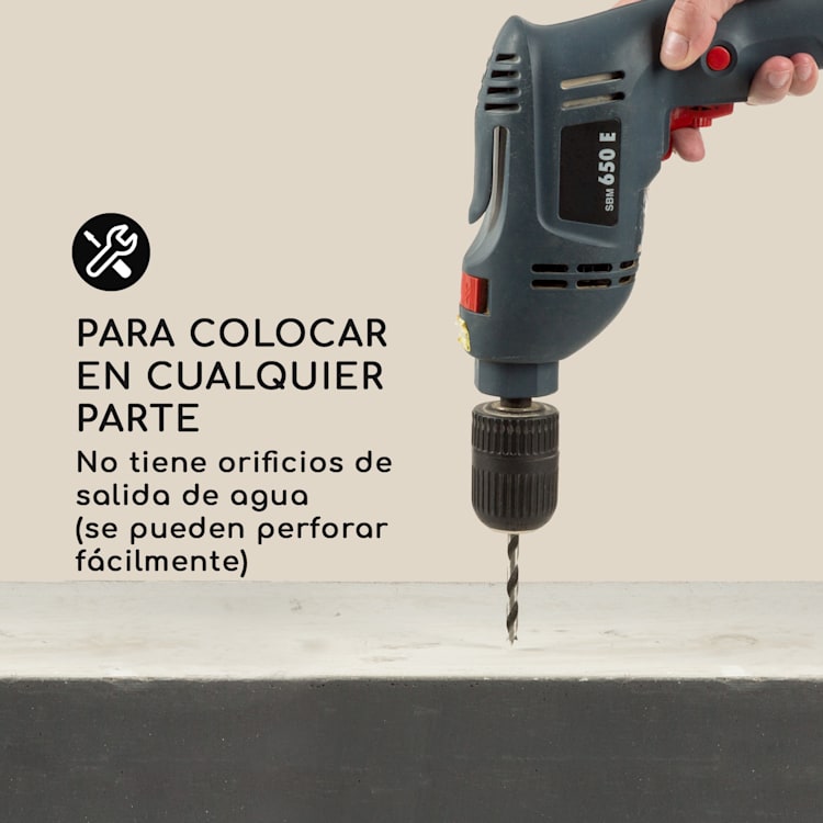 Airflor Maceta 45 x 100 x 27 cm Fibra de vidrio Exterior/Interior marengo Gris Marengo