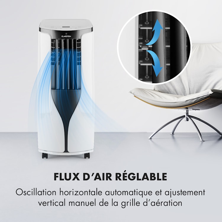 New Breeze ECO Climatiseur mobile 10 000 BTU / 2,9 kW EEK A+