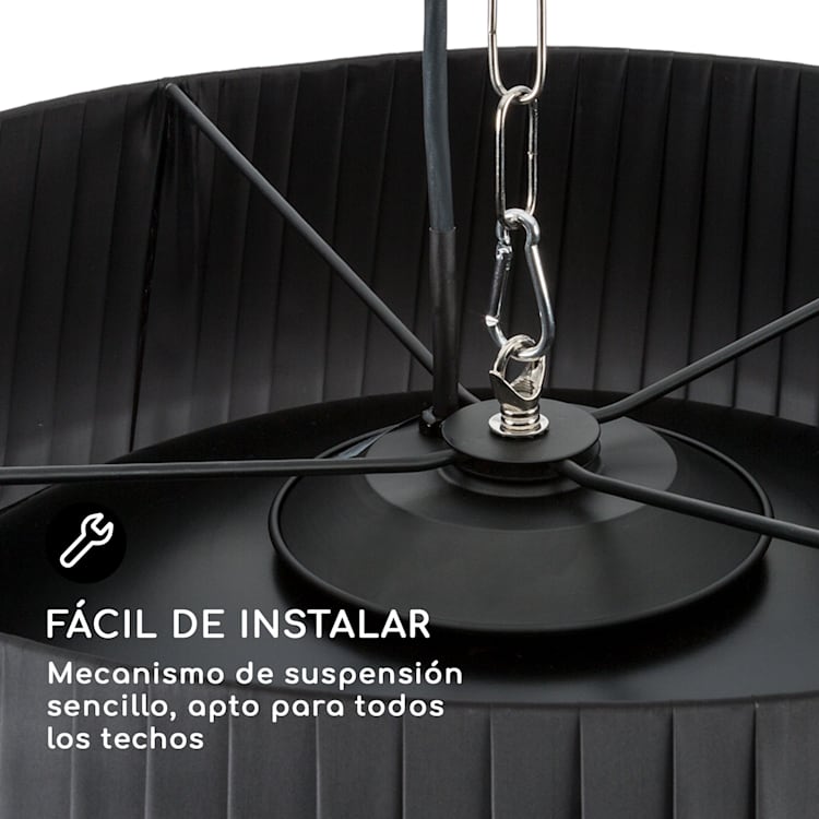 Venice Heat Radiador de terraza 800/1000/1800W mando a distancia color negro Negro
