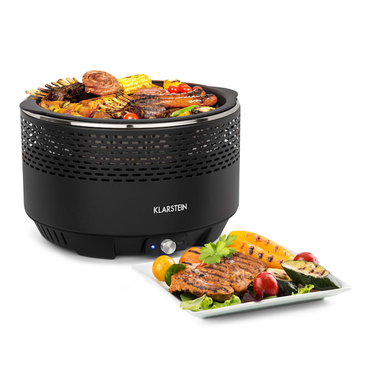 Micro-Q 3131 Barbecue à charbon rond grille Ø 31cm noir