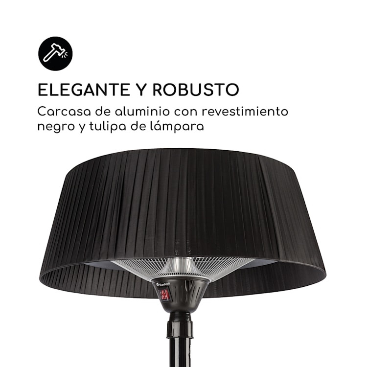 Venice Heat Stand Calefactor de infrarrojos 1000/2000W Carbono IP34