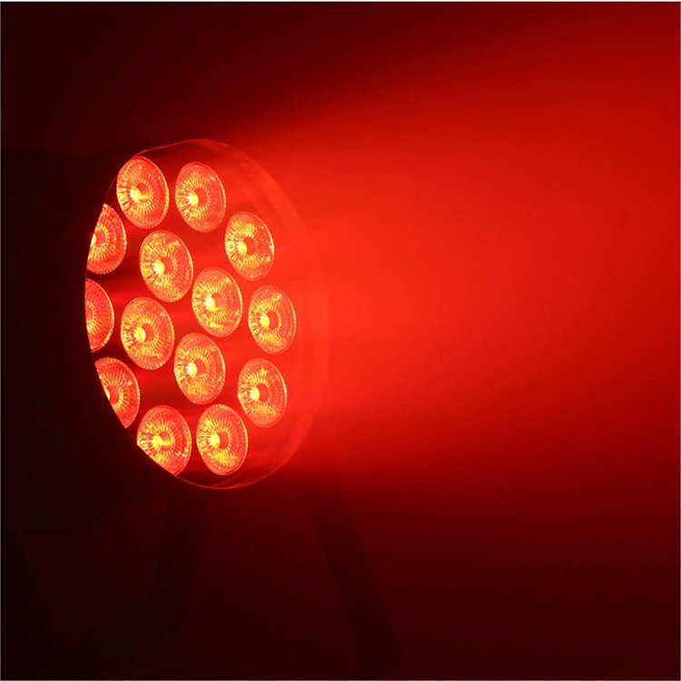 BPP225 PAR 64, LED reflektor, 6v1 LED diódy, RGBWA-UV, 200 W, čierny