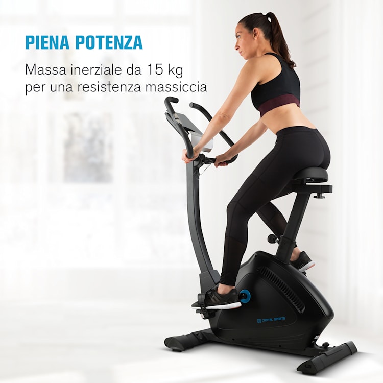 Evo Track Cardiobike App Bluetooth 15kg Massa Volanica Evo Track - 15 kg