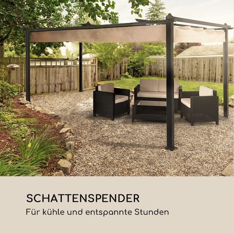 Pantheon Roof Ersatzdach 3 x 4 m Beige 300 x 400 cm | Beige