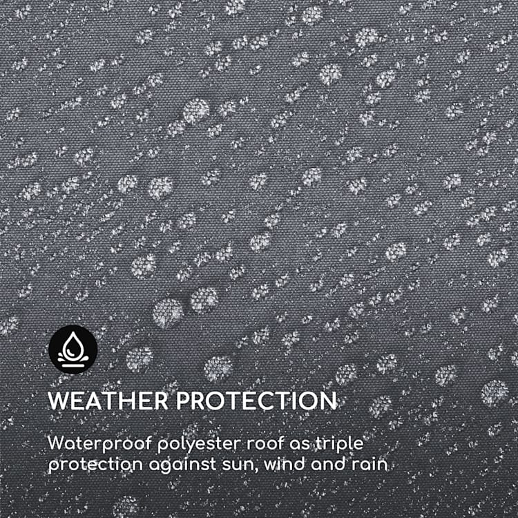 Pantheon Roof, pót tető, 3 x 4 m, 180 g/m² poliészter, szürke