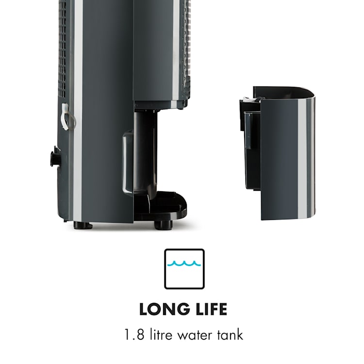 DryFy 10, odvlhčovač vzduchu, 240 W, 10 l/24h, 100 m³/h, 15 - 20 m², DrySelect, 40dB, šedý 10l/24h | Antracit