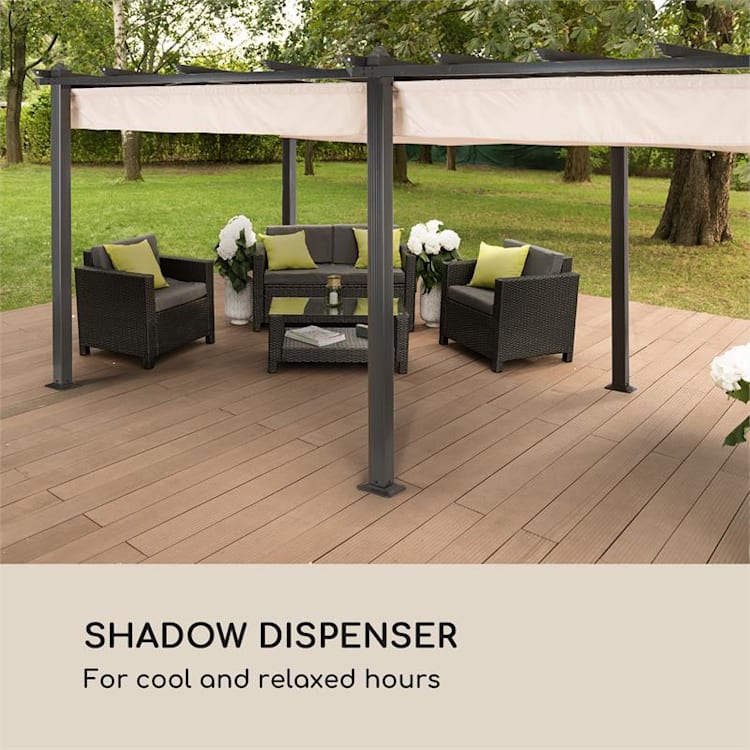 Pantheon Roof Ersatzdach 3 x 6 m Beige 300 x 600 cm | Beige