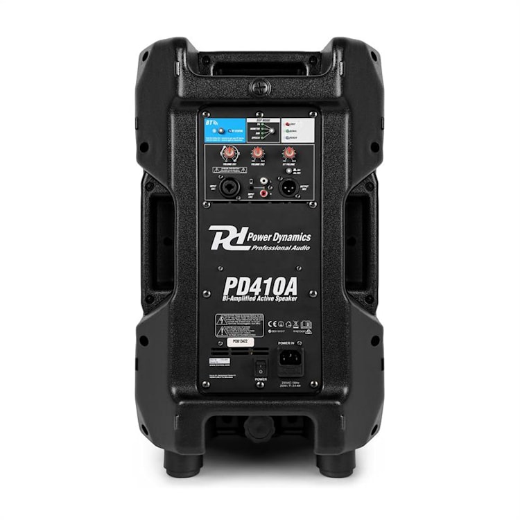 PD410A actieve 10" bi-amp PA luidspreker 800 W BT DSP