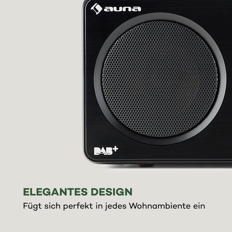 Worldwide CD Internetradio Spotify Connect App Control Bluetooth Schwarz