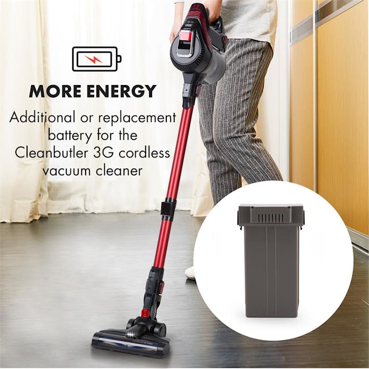 Cleanbutler 3G Turbo Bateria Li-Ion adicional de substituição= 47,09 Wh