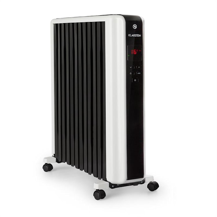 Thermaxx 2500 Radiateur à bain d'huile 2500W 5-35°C - noir & blanc