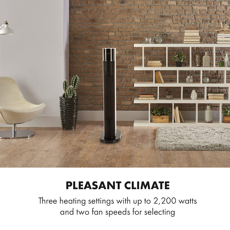 Hightower Heat Deluxe, termowentylator kolumnowy, grzejnik, 2200 W, termostat