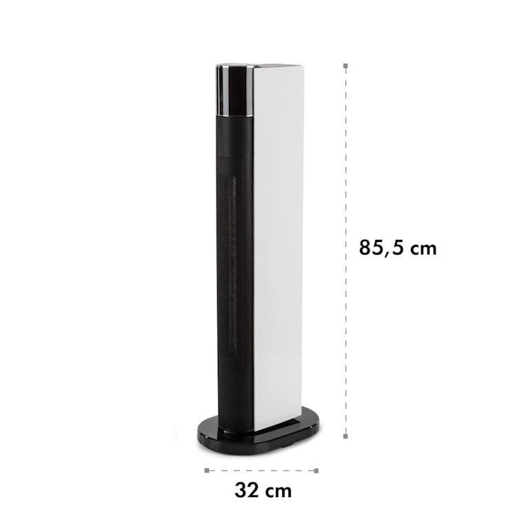 Hightower Heat Deluxe Stufa a Colonna Ventilatore 2200W Termostato