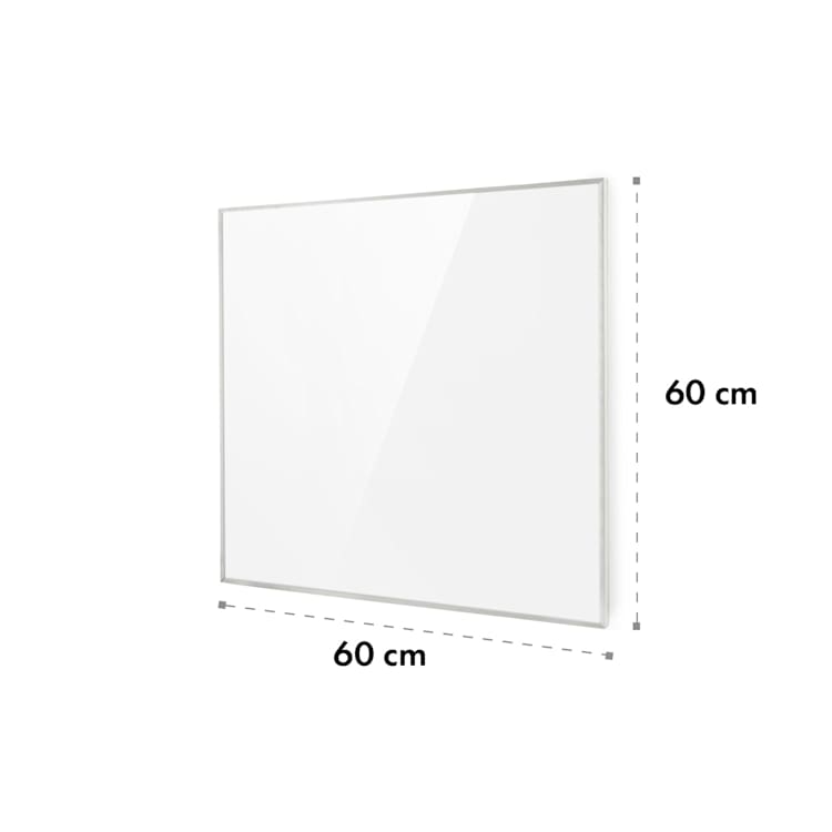 Wonderwall Smart Panel calefactor infrarrojo 60x60cm 360W Temporizador semanal IP24 Blanco 360 W | Blanco