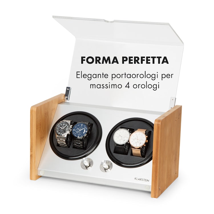 Hanoi 4 Scatola del Tempo, 4 Orologi, 3 Velocità, 4 Modalità, bambù 4 orologi