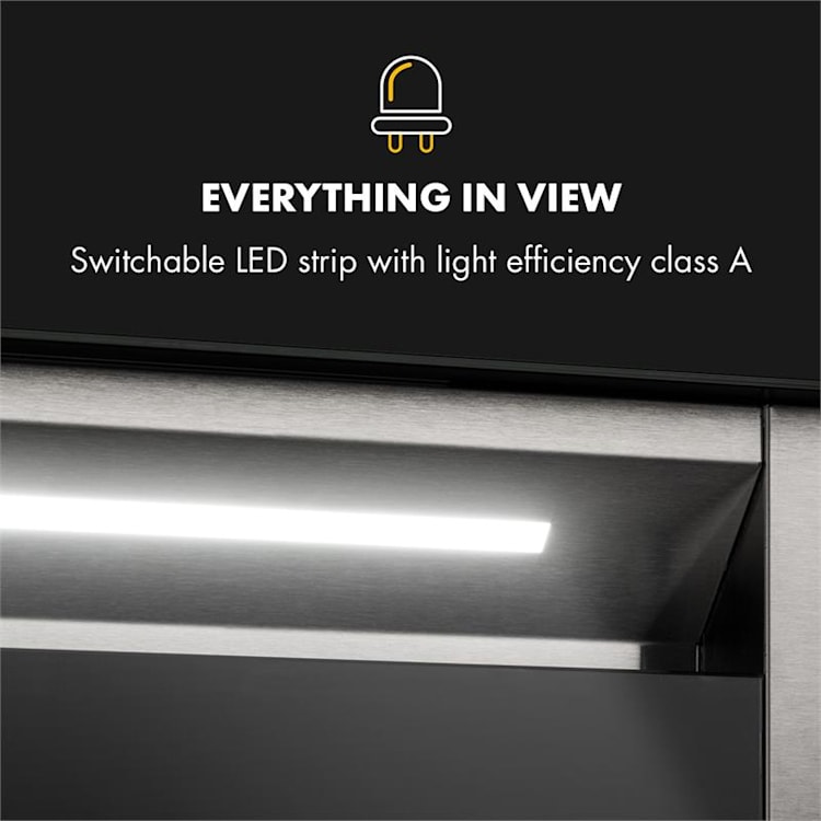 Royal Flush Eco Cooker Hood 60 cm 576 m³/h A+ 60 cm | Black
