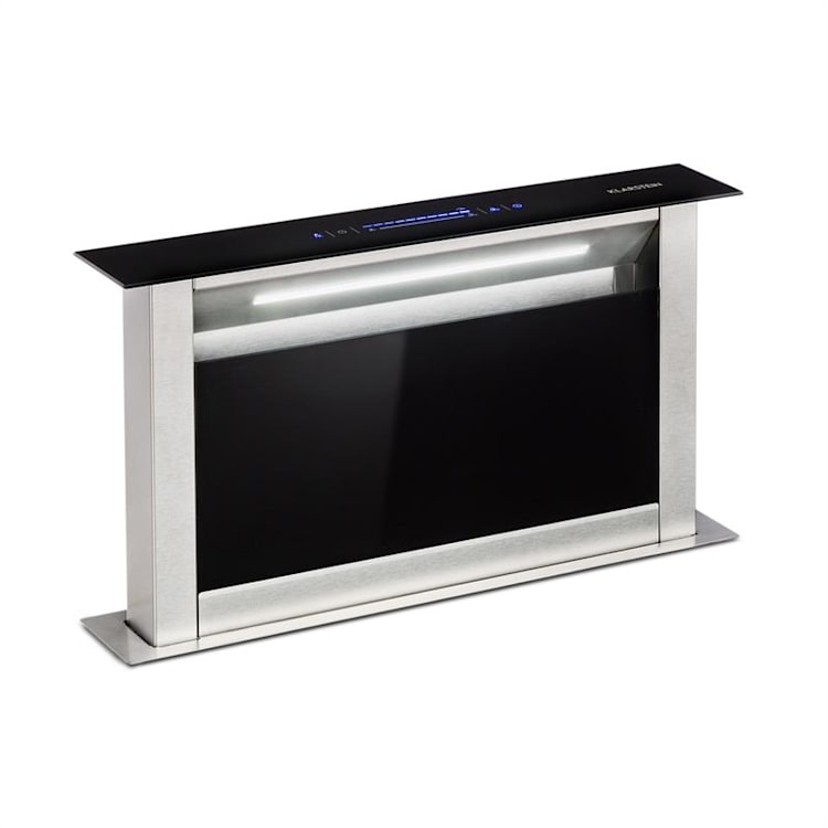 Royal Flush Eco Dunstabzugshaube 60 cm 576 m³/h A+ 60 cm | Schwarz | Edelstahl