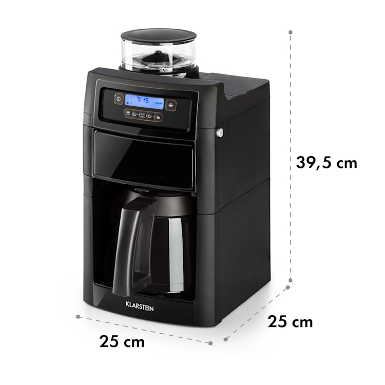Aromatica II thermo koffiezetapparaat, koffiemolen, 1,25 l, zwart Thermoskan | Zwart