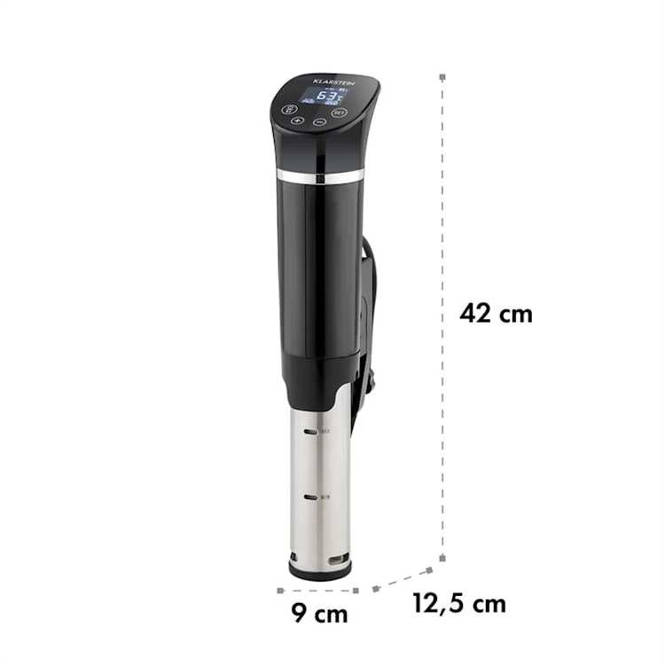Quickstick Flex 1300W 3D Circulation 0-95 °C IPX7 Timer noir Noir