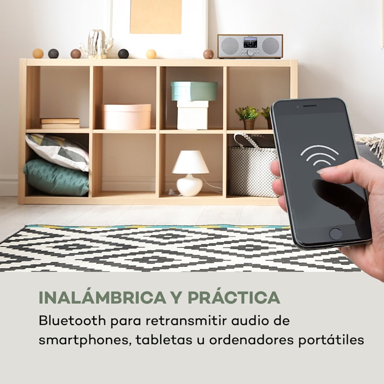 Silver Star Radio estéreo Internet DAB+/FM WiFi Bluetooth DAB+/FM Roble Roble