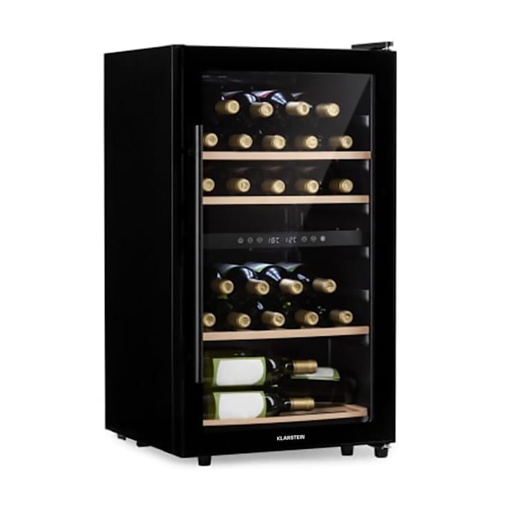 Barossa 34 Duo Weinkühlschrank 34 Flaschen 80 Liter 2 Zonen Touch-Steuerung 34 Flaschen