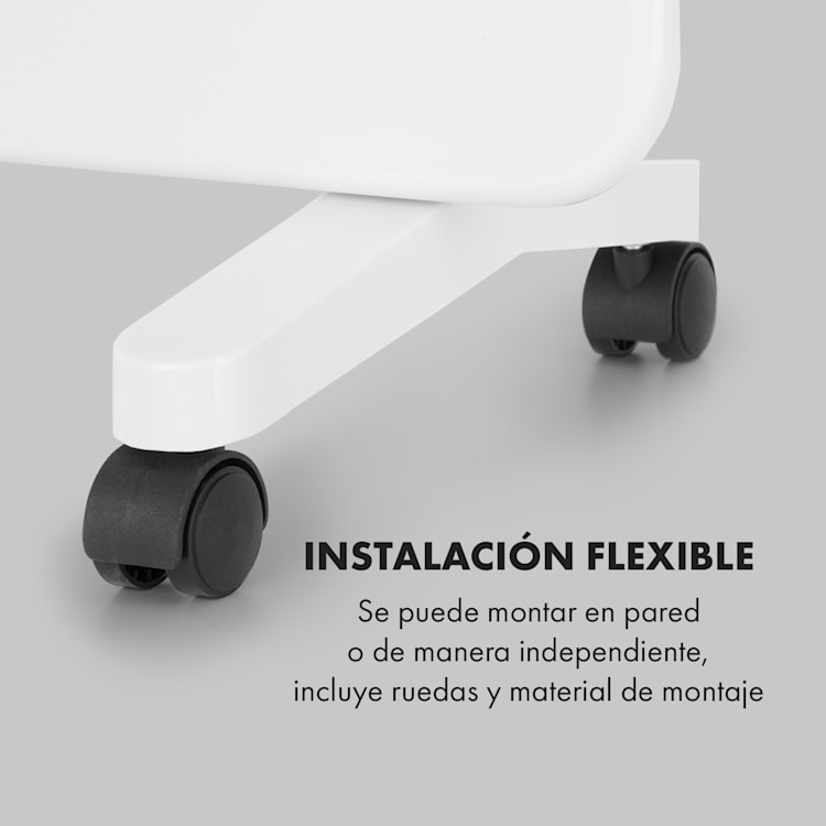 Hot Spot CV20 Calefactor por convección 2000 W IP24 Mando a distancia Blanco Blanco
