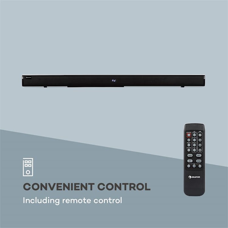 Areal Bar 650 2.1 Sound System Soundbar 120 W Potenza RMS BT USB Nero