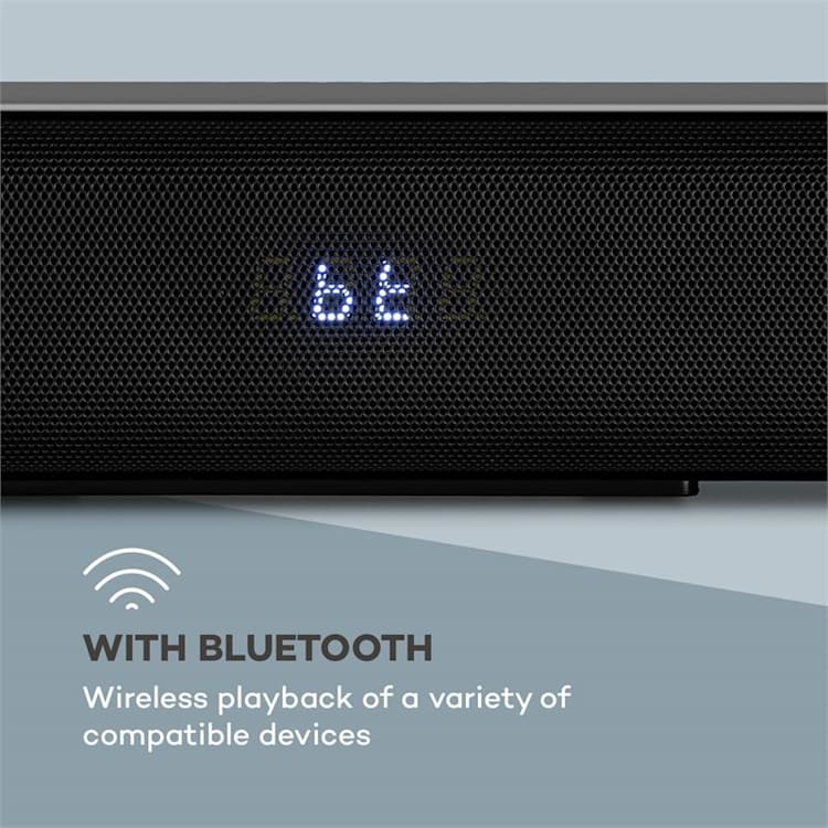 Areal Bar 650 2.1 Sound System Soundbar 120 W Potenza RMS BT USB Nero