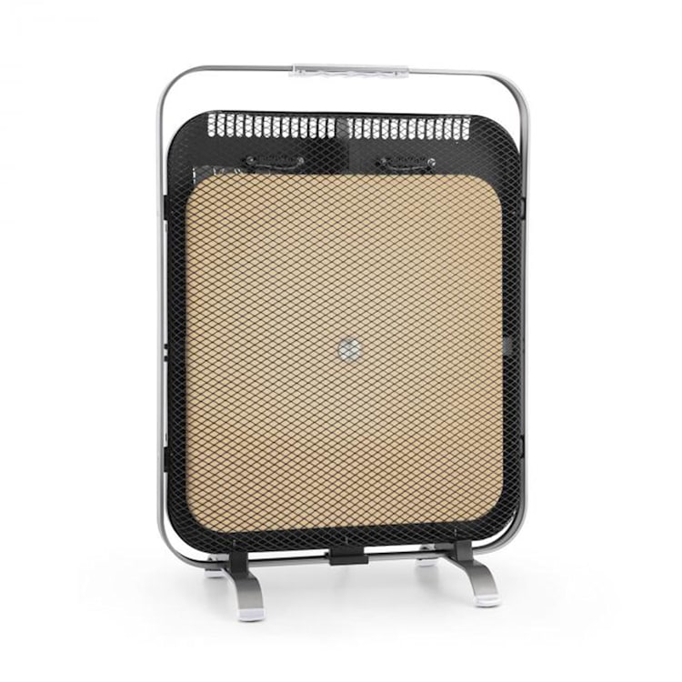 HeatPal Marble Blackline Radiador por infrarrojos 1300W Mármol Aluminio Negro