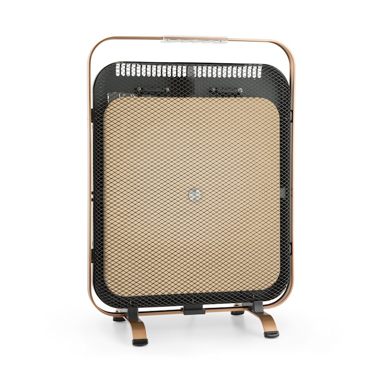 HeatPal Marble Blackline Infrarot-Heizung 1300W Wärmespeicher Marmor Kupfer-Metallic