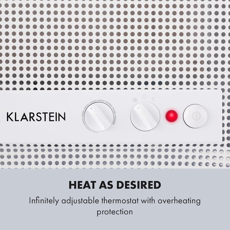 Hot Spot Wave Panel calefactor 51x80cm 20m² 1000W Sin intervalos IP24 Aluminio
