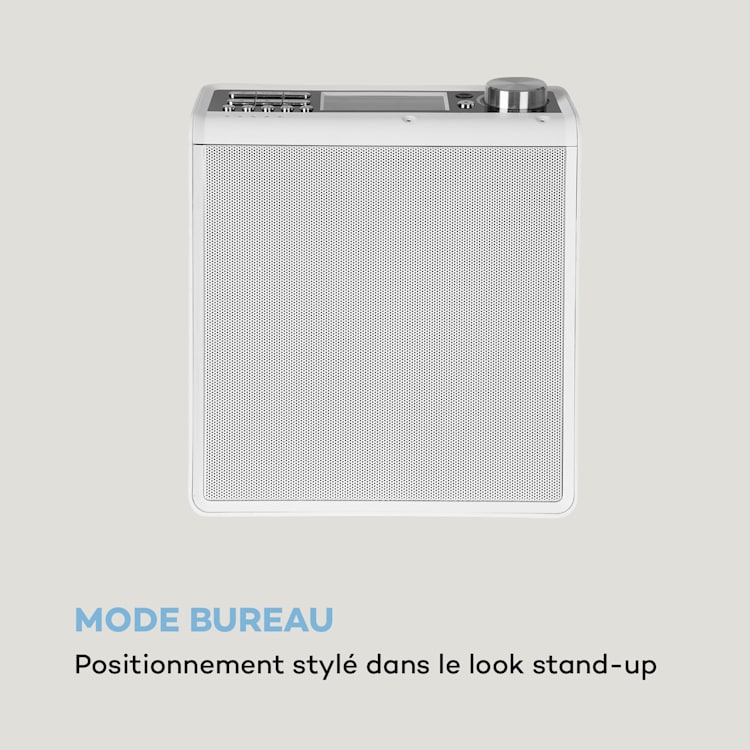 Intelligence Radio de cuisine DAB+, Alexa VoiceControl, Spotify, Bluetooth - blanche Blanc