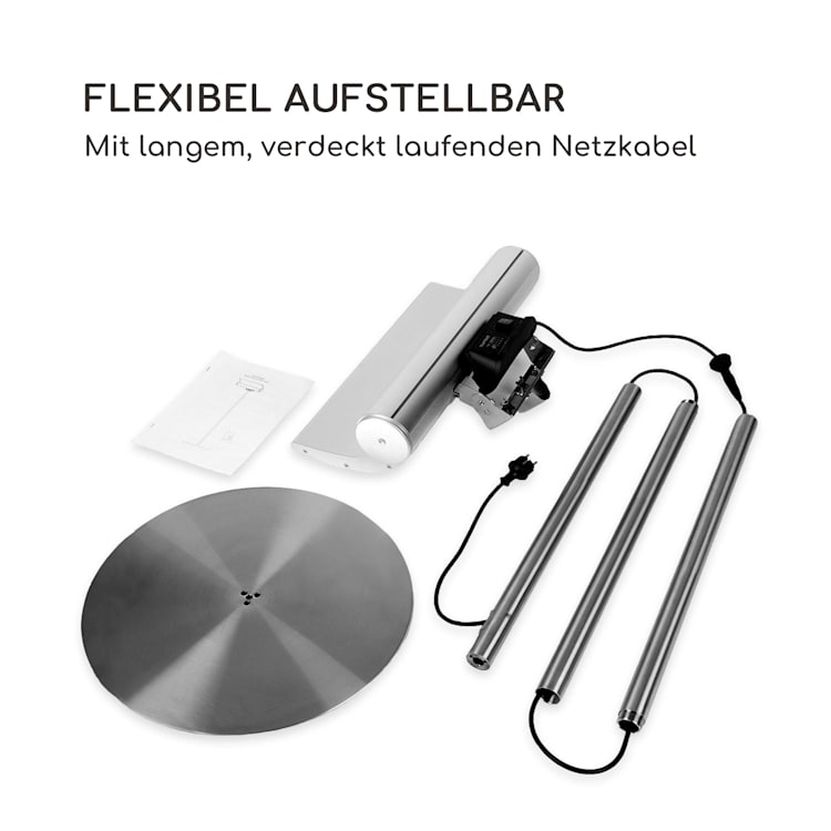 Heat Guard Reflex Heizstrahler 1800W IP65 Timer Fernbedienung