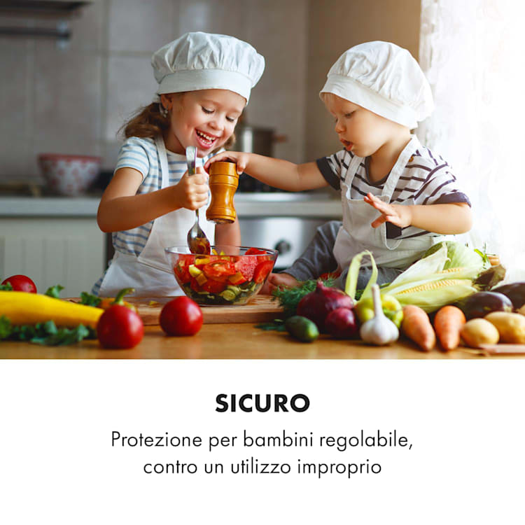VariCook Neo ad Induzione Doppio Piano Cottura a 3500W SenseControl Vetroceramica 2 | Nero lucido