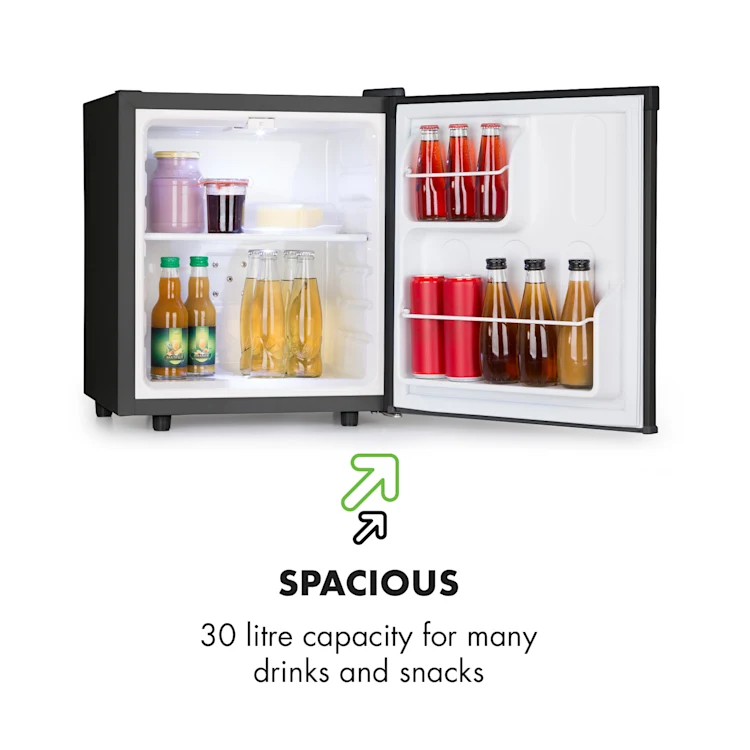 Silent Cool Refrigerator 30l Arctic-Fox Cooling 23 dB(A) Black