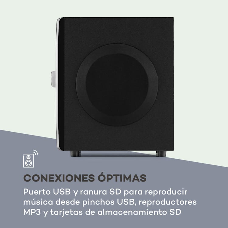 Concept 520 Sistema de altavoces 5.1 75 W RMS OneSide Subwoofer Bluetooth USB SD