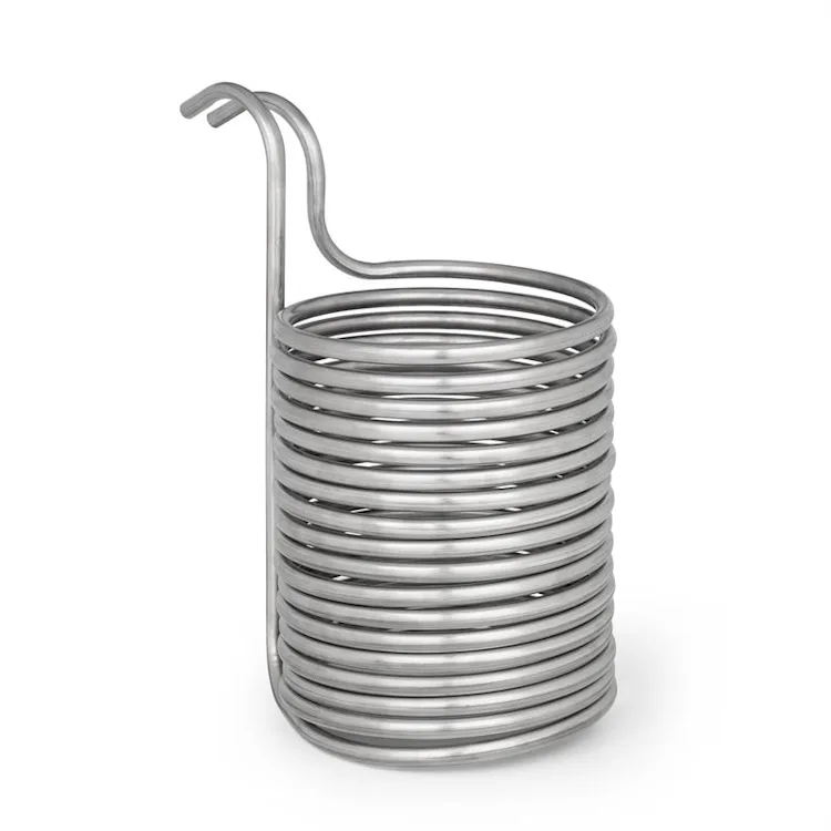 Chiller 12 Immersion Cooler Cooling Coil Ø21.5 cm 18 Loops 304 Stainless Steel 18 cooling loops