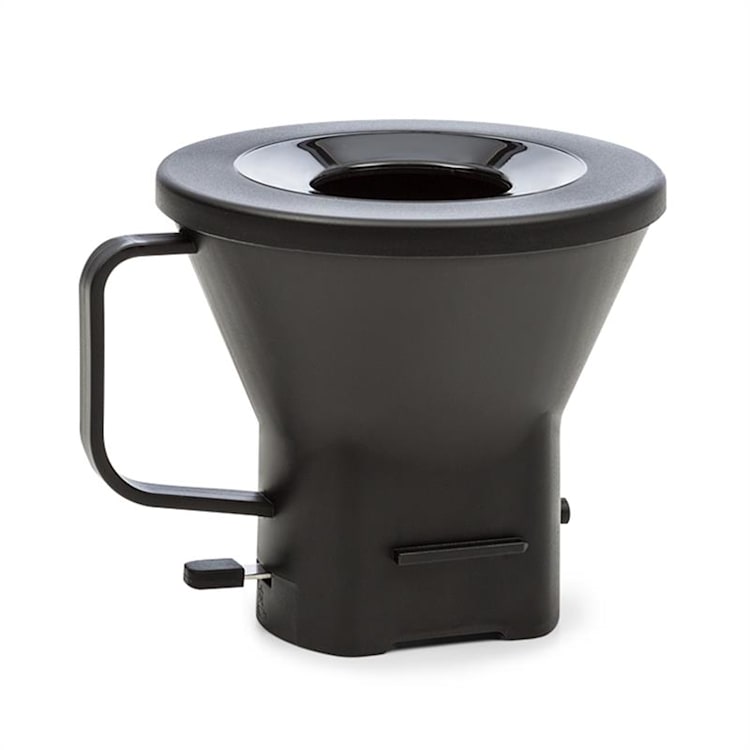 Grande Gusto Ersatz-Kaffeefilterhalterung mit Deckel BPA-frei schwarz