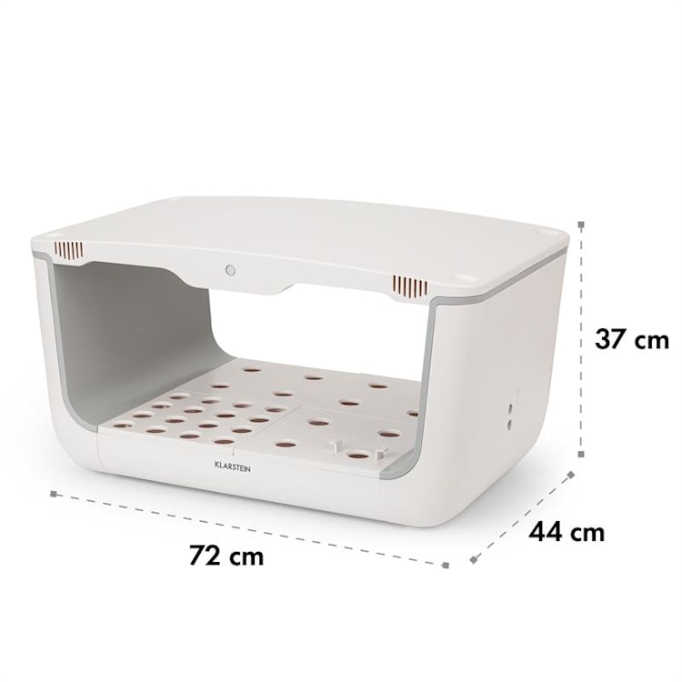 GrowIt Farm Smart Indoor Garden 28 Pflanzen 48W LED 8 Liter 28 Pflanzen