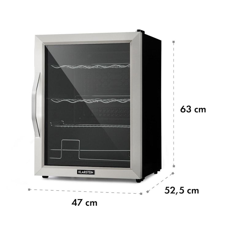 Beersafe XL Mix It Edition Réfrigérateur 60 litres 4 clayettes Porte en verre panoramique
