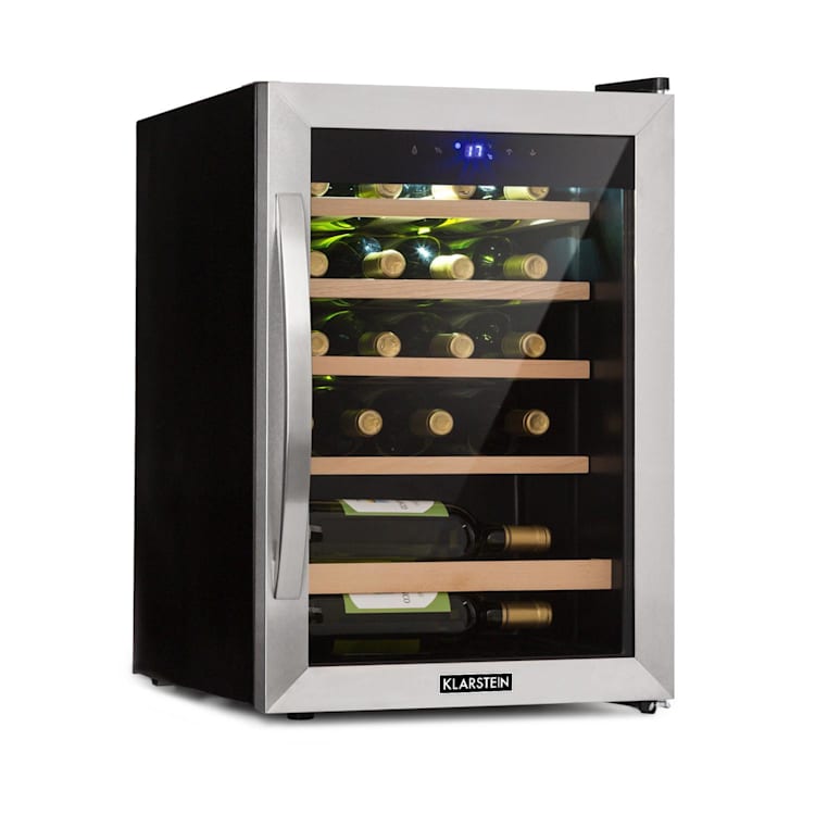 Vinamour 19 Uno Wijnkoelkast 19 fl./65 l 4-18°C 40 dB glas