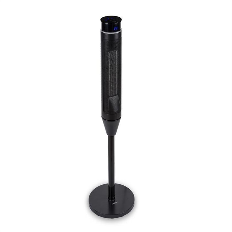 Heat Spike Stufa a Torre 1200/2200W Timer da 8h Termostato nero