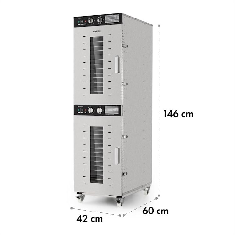Master Jerky 32 Déshydrateur alimentaire 4500W 40-90 °C - inox argent 32 étages