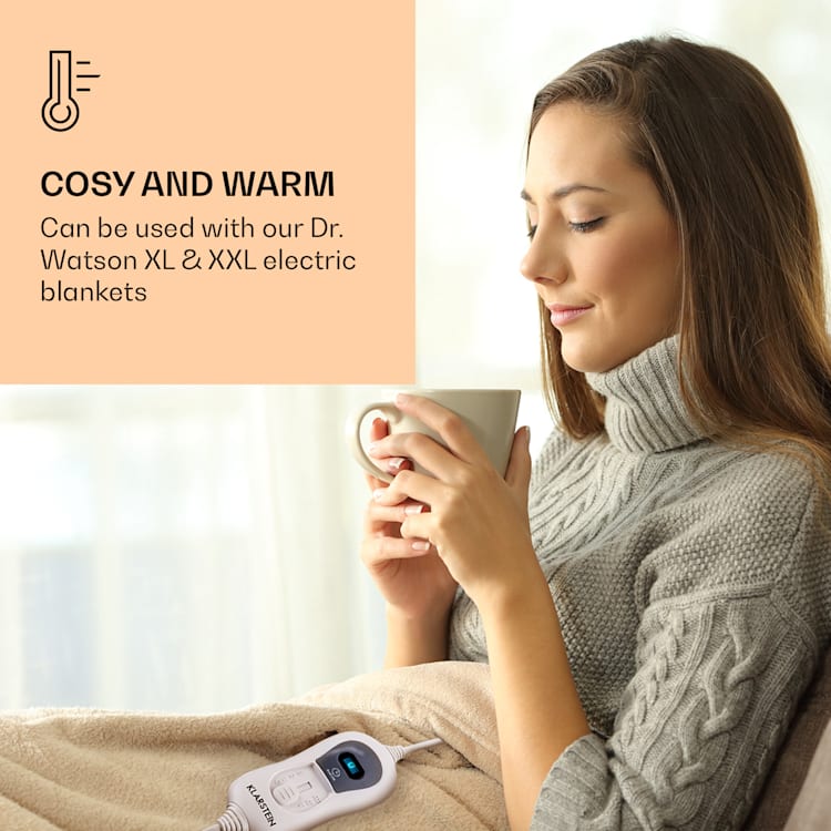 Daljinski upravljač za grijaču deku Dr. Watson XL i XXL, rezervni dio, LED displej, 2 m, skida se