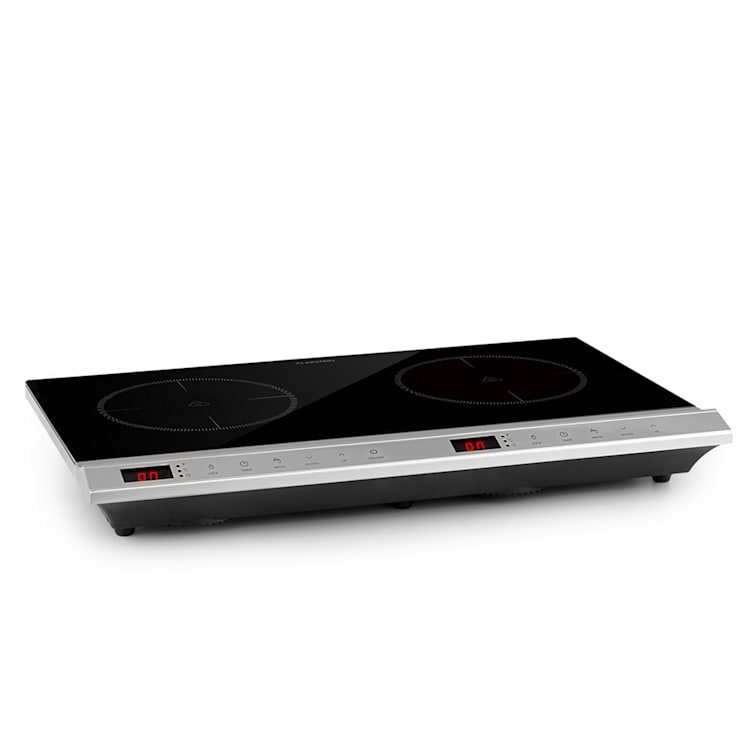 MisterCook Piastra elettrica a infrarossi 3000W 90-650°C Timer di spegnimento